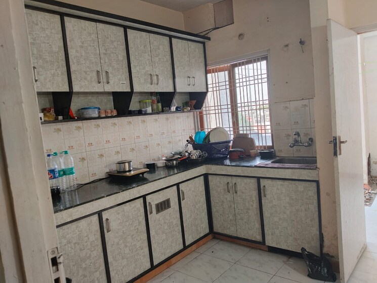 Kitchen, mahanagar 3 Bedroom 2000 Sq.Ft. Apartment In Mahanagar Lucknow 8694533