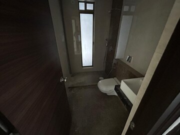 Bathroom in 3 BHK Apartment at Raj Infinia, Malad West – for Rent
