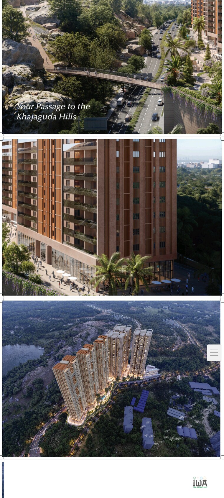 Exterior View, srias-iwa 4 Bedroom 4710 Sq.Ft. Apartment In Nanakramguda Hyderabad 8694572