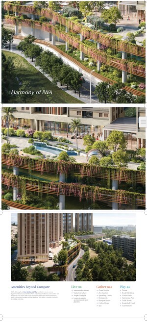 Balcony in 4 BHK Apartment at Srias Iwa, Nanakramguda – for Sale