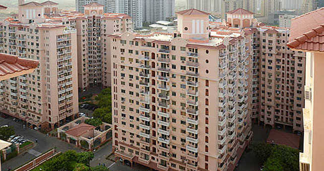 2.5 BHK + Study Room 1153 Sq.Ft. Apartment in DLF The Princeton Estate