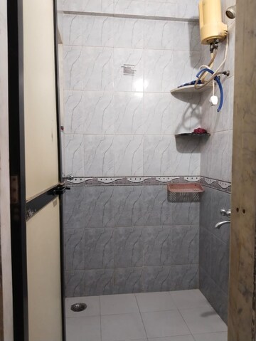 Bathroom in 1 BHK Apartment at Nandanvan CHS Khanda Colony, Khanda Colony – for Rent
