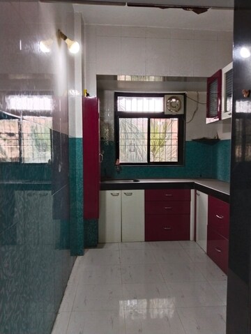 Kitchen in 1 BHK Apartment at Nandanvan CHS Khanda Colony, Khanda Colony – for Rent