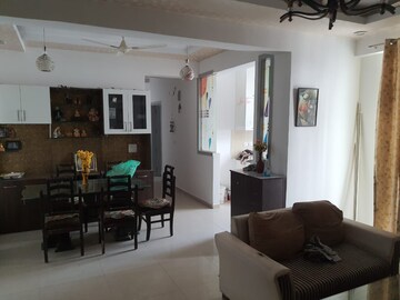 Living Room in 3 BHK Apartment at Amrapali Silicon City, Sector 76 – for Rent