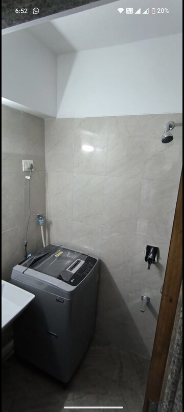 Bathroom in 2 BHK Apartment at Dimple 19 North, Kandivali West – for Rent