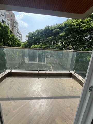 Balcony in 4 BHK Apartment at Triveni Apartments Model Colony, Model Colony – for Rent