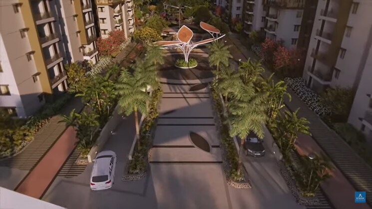 Garden, aparna-sarovar-zenith 3 Bedroom 1875 Sq.Ft. Apartment In Nallagandla Hyderabad 8694661
