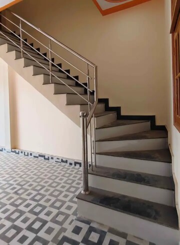 Staircase in 2 BHK Independent House at Jankipuram – for Rent