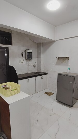 Kitchen in 1 RK Apartment at Sanghavi Nagar, Mira Road East – for Sale