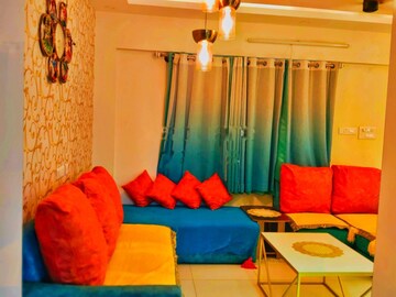 Living Room in 3 BHK Apartment at SLS Spring Woods, Harlur – for Rent