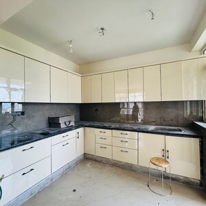 Kitchen in 3 BHK Apartment at Ushay Towers, New Tara Nagar – for Sale