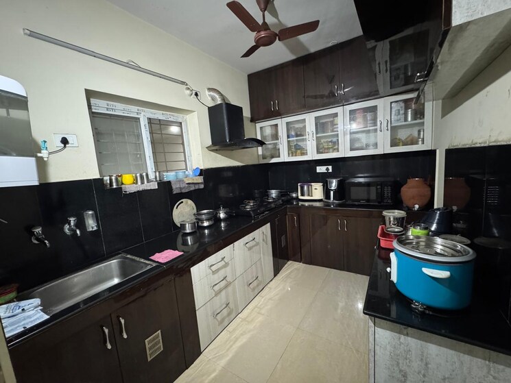 Kitchen, sundarams-apurva-elegance 3 Bedroom 1850 Sq.Ft. Builder Floor In Madhapur Hyderabad 8694711