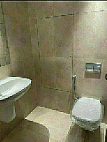 Bathroom in 1 BHK Apartment at Goel Ganga Hari Ganga, Yerawada – for Rent