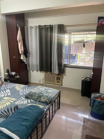 Bedroom in 3 BHK Apartment at Lakshachandi Heights, Goregaon East – for Rent