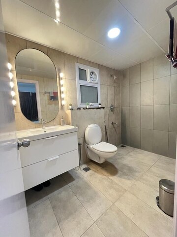 Bathroom in 3 BHK Apartment at Sobha Dew Flower, Jp Nagar – for Rent