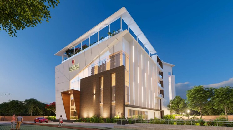 Exterior View, poulomi-anate 3 Bedroom 1960 Sq.Ft. Apartment In Kokapet Hyderabad 8694837