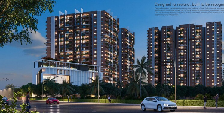 Exterior View, poulomi-anate 3 Bedroom 1960 Sq.Ft. Apartment In Kokapet Hyderabad 8694837