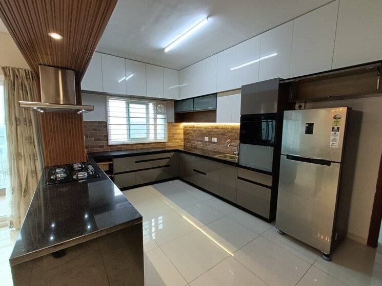 Kitchen, lnt-raintree-boulevard 4 Bedroom 1861 Sq.Ft. Apartment In Hebbal Bangalore 8694850