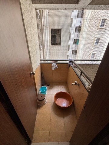 Bathroom in 2 BHK Apartment at Five Star Royal Glory, Wakad – for Rent