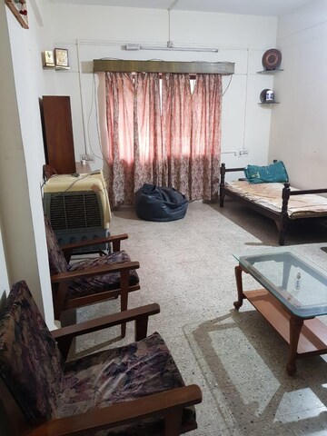 Living Room in 1.5 BHK Apartment at Gururaj Society – for Rent