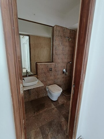 Bathroom in 2 BHK Apartment at Omkar Alta Monte, Malad East – for Rent