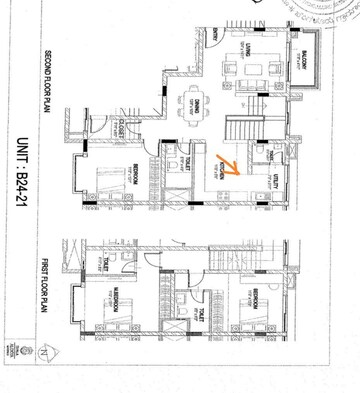 Floor Plan in 3 BHK Apartment at Birla Alokya, Whitefield – for Rent