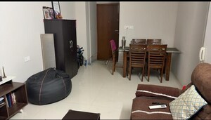 Living Room in 2 BHK Apartment at Rustomjee Urbania Azziano, Majiwada – for Sale