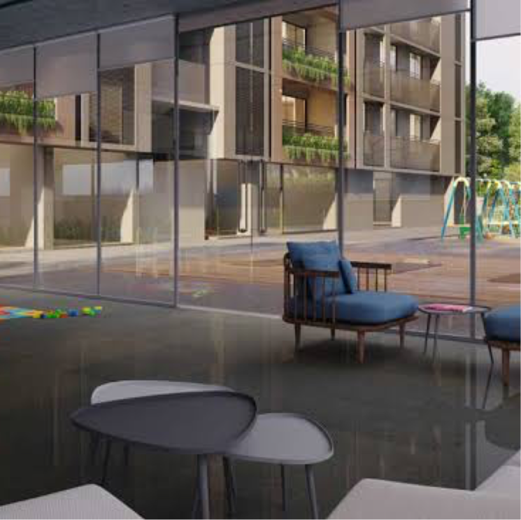 Kitchen, saanvi-spectra 4 Bedroom 3125 Sq.Ft. Apartment In Sindhubhavan Ahmedabad 8695070