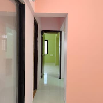 Building Lobby in 1 BHK Apartment at Raunak Unnathi Woods Phase 6, Kasarvadavali – for Rent