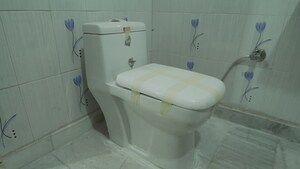 Bathroom in 2 BHK Builder Floor at Himgiri Enclave, Burari – for Sale