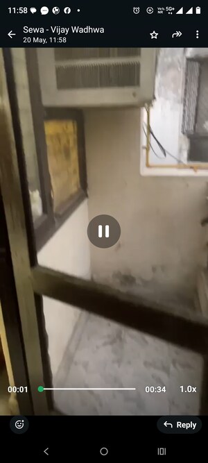 Kitchen in 1 BHK Independent House at Lajpat Nagar – for Sale