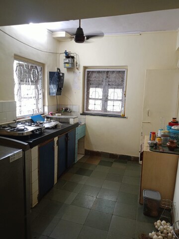 Kitchen in 1 BHK Apartment at New Pushpa Kunj CHS, Sion West – for Rent