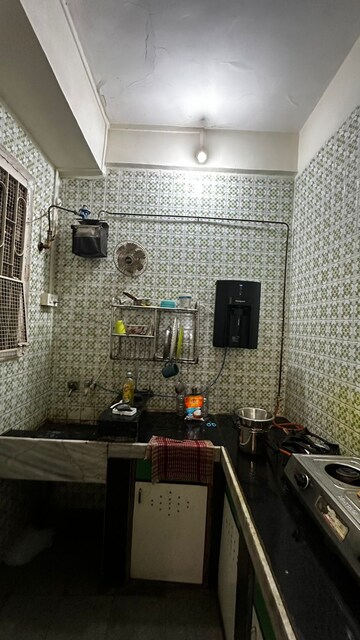 Kitchen in 1 BHK Apartment at New Pushpa Kunj CHS, Sion West – for Rent