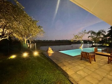 Balcony in 4 BHK Villa at Pilerne – for Rent