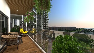 Balcony in 4 BHK Apartment at Sector 24 – for Sale