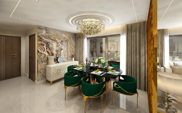 Living Room in 4 BHK Apartment at Sector 24 – for Sale