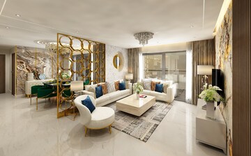 Living Room in 4 BHK Apartment at Sector 24 – for Sale