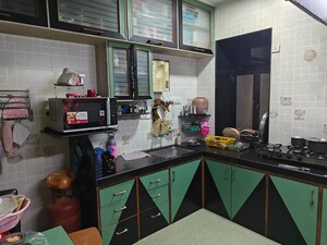 Kitchen in 3 BHK Apartment at Sett Minar, Peddar Road – for Sale