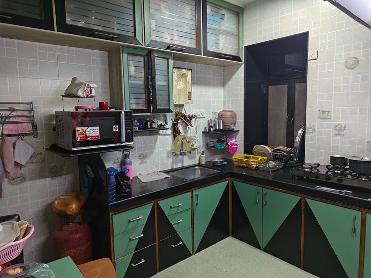 Kitchen, sett-minar 3 Bedroom 1710 Sq.Ft. Apartment In Peddar Road Mumbai 8695433