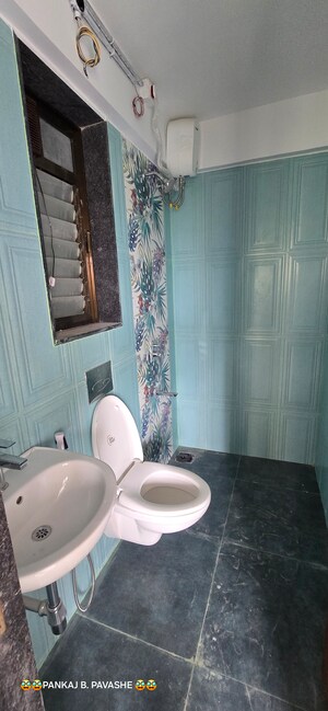 Bathroom in 1 BHK Apartment at Anant Tara, Kandivali West – for Sale