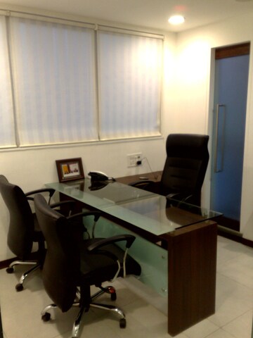 Team Area in  Office Space at HN Safal Prelude, Prahlad Nagar – for Rent