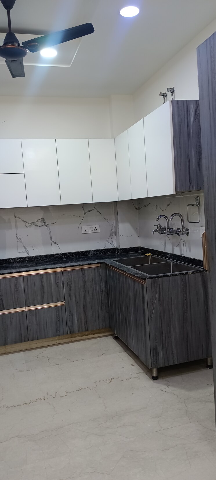Kitchen, tilak nagar 3 Bedroom 1800 Sq.Ft. Builder Floor In Tilak Nagar Delhi 8695639