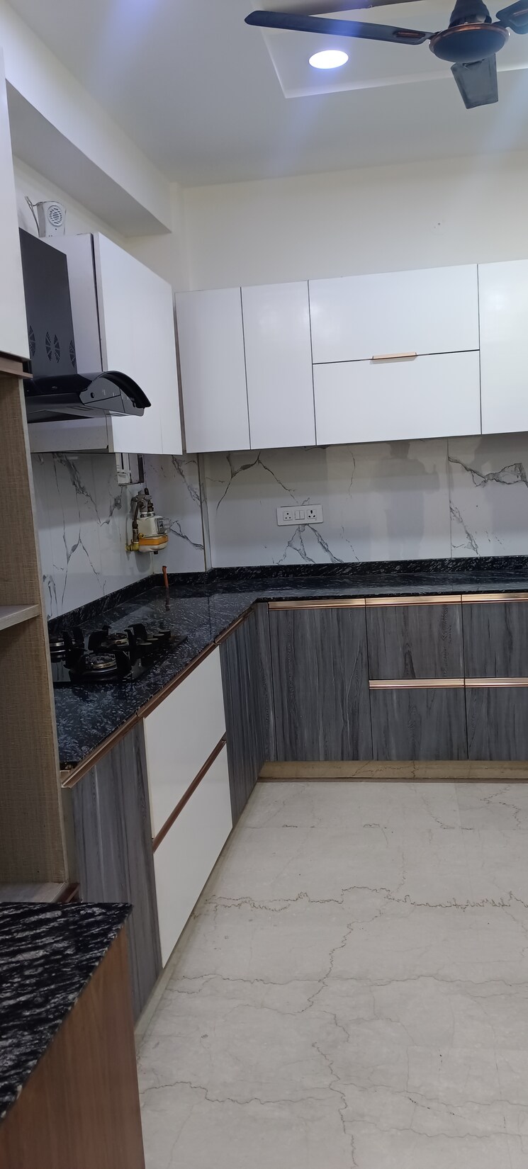 Kitchen, tilak nagar 3 Bedroom 1800 Sq.Ft. Builder Floor In Tilak Nagar Delhi 8695639