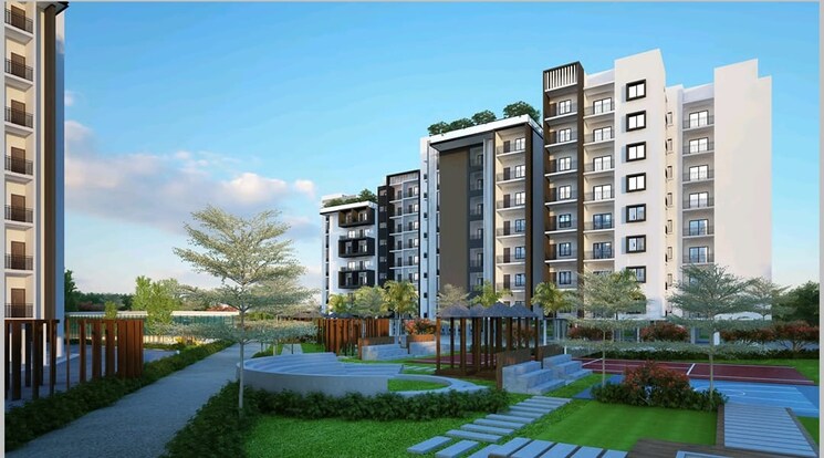 Exterior View, mahaveer-northscape 3 Bedroom 1384 Sq.Ft. Apartment In Sadahalli Bangalore 8695857