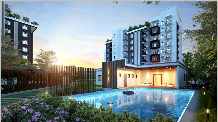 Exterior View, mahaveer-northscape 3 Bedroom 1533 Sq.Ft. Apartment In Sadahalli Bangalore 8695872