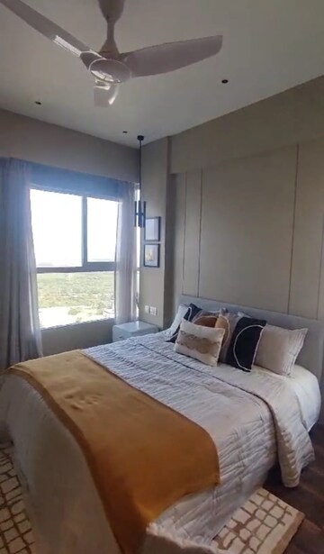Bedroom in 3 BHK Apartment at Kalpataru Siddhachal Elite, Vasant Vihar – for Rent