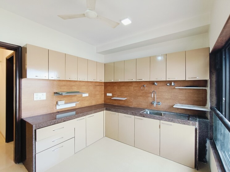Kitchen, crescent-tower 3 Bedroom 1500 Sq.Ft. Apartment In Tardeo Mumbai 8696024