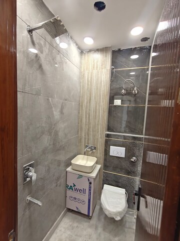 Bathroom in 3 BHK Builder Floor at Rohini Sector 24 – for Sale