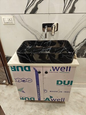 Bathroom in 3 BHK Builder Floor at Rohini Sector 24 – for Sale