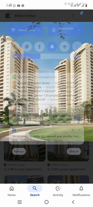3 BHK Apartment For Sale in Eldeco Olympia, Sector 93a